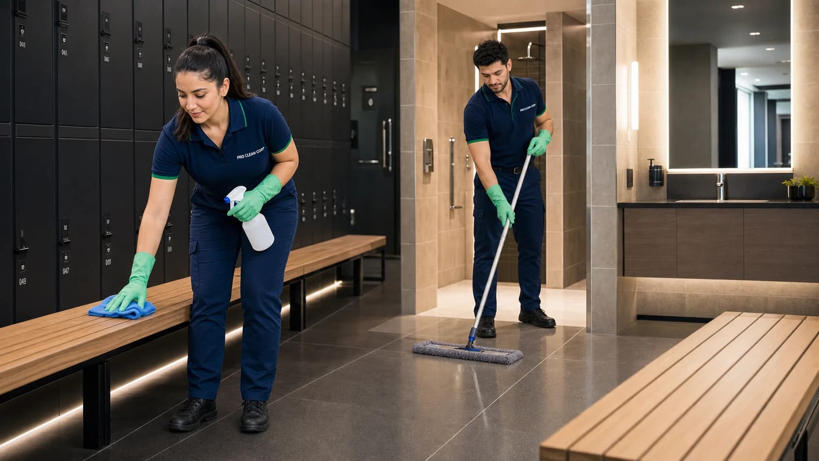 Gym Cleaning commercial cleaning services in Alexandria