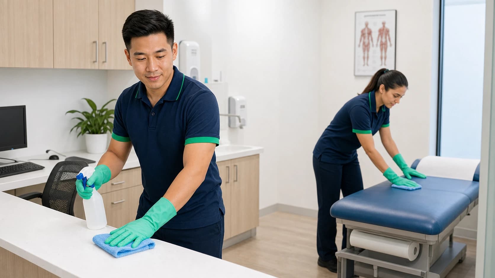Medical Centre Cleaning commercial cleaning services in Alexandria