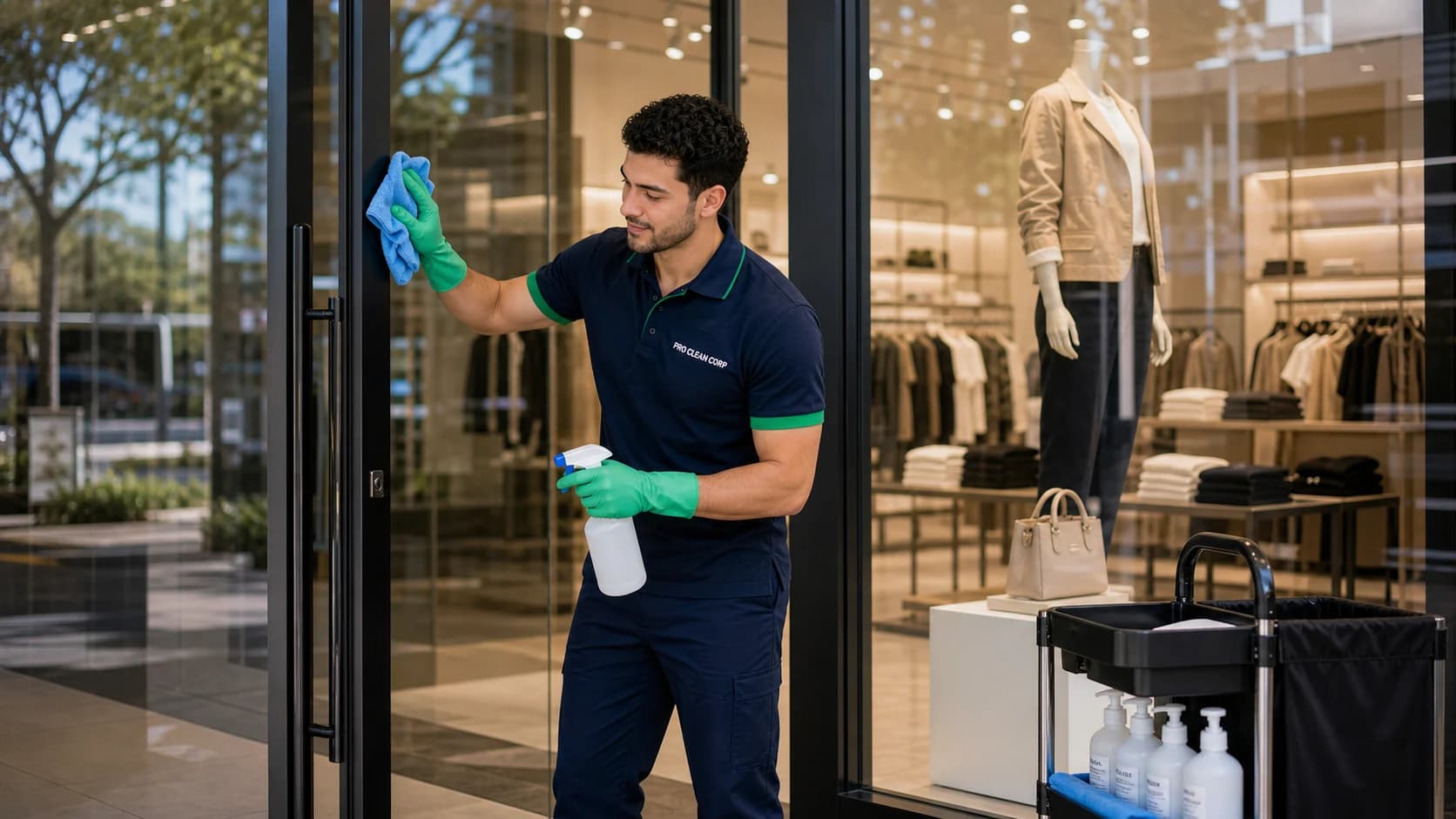 Retail Cleaning commercial cleaning services in Alexandria