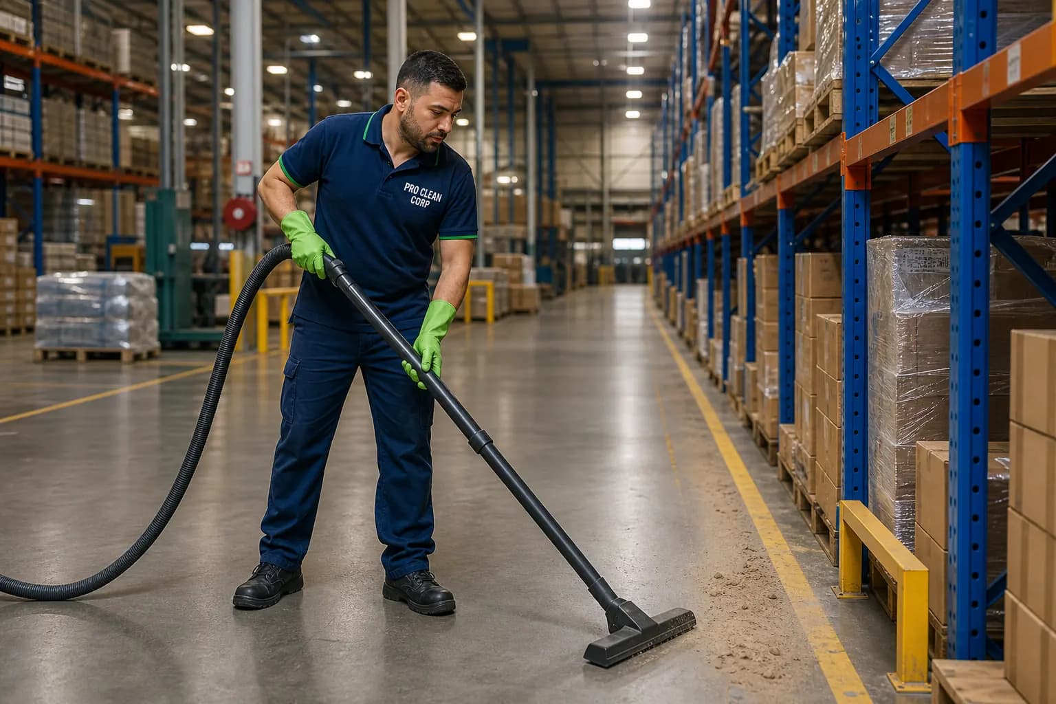 Warehouse Cleaning commercial cleaning services in Alexandria
