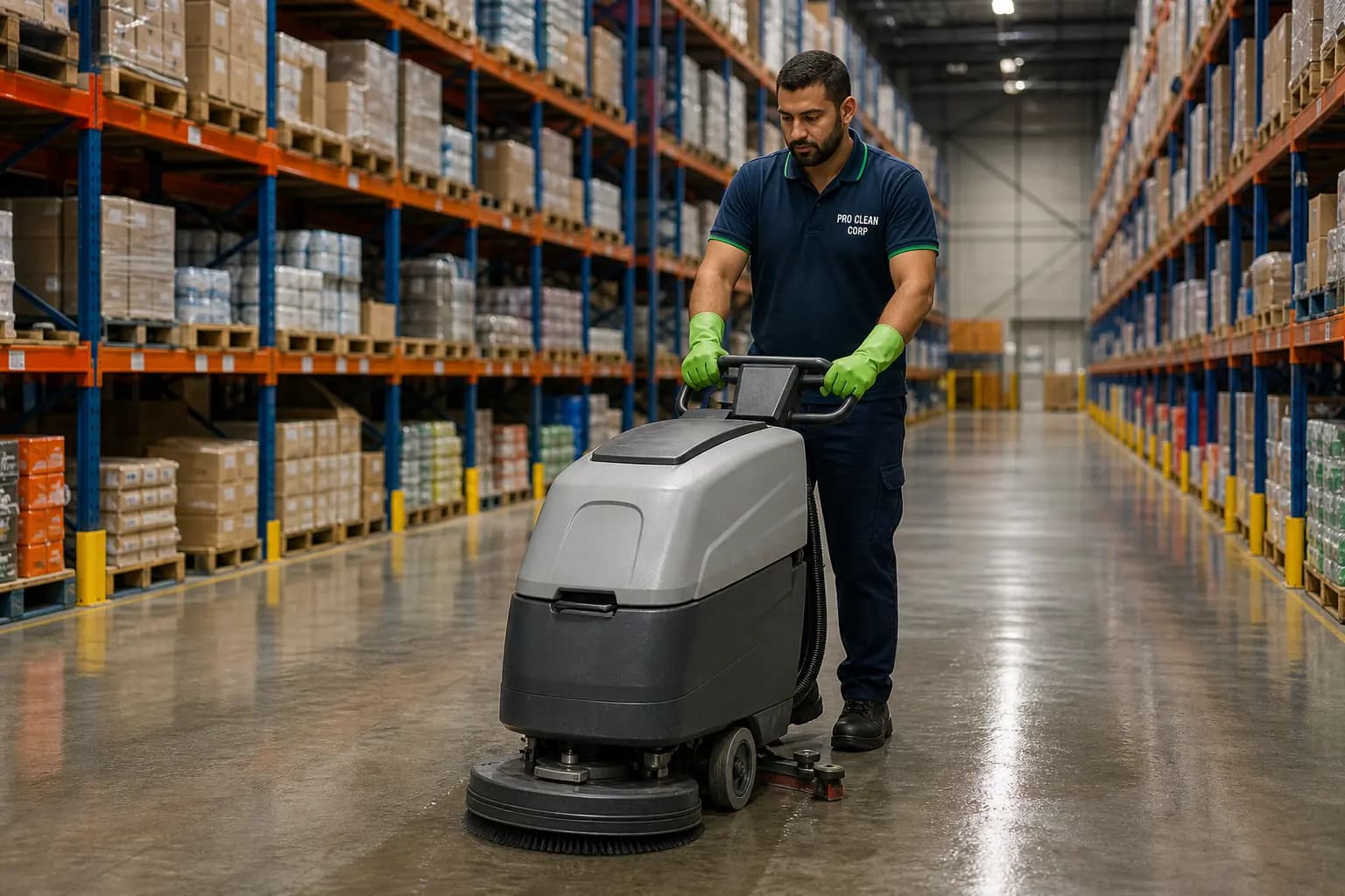 Warehouse Cleaning specific areas covered